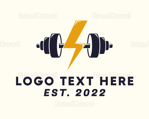 Thunder Energy Barbell Logo