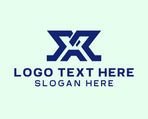 App - Tech Software Letter X logo design