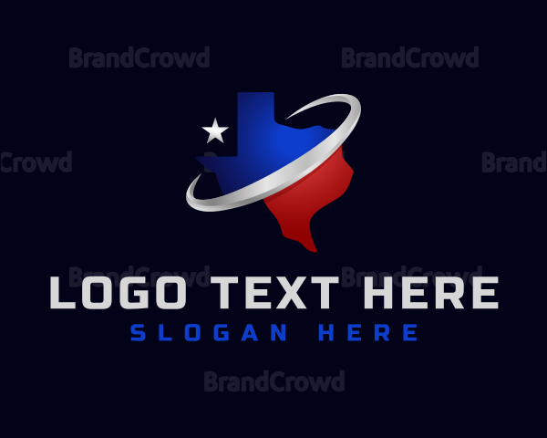 Texas Map Star Logo