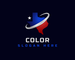 Tourism - Texas Map Star logo design