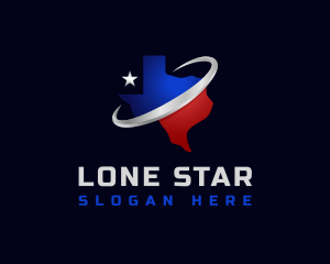 Texas - Texas Map Star logo design