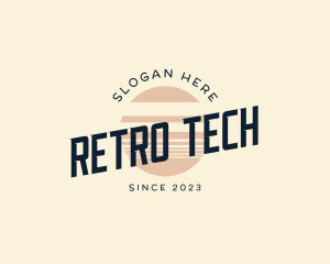 Retro Apparel Company logo design