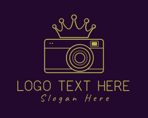 Videographer - Deluxe Crown Photography logo design