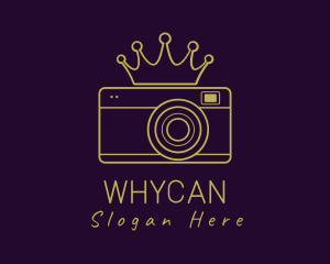 Vlogging - Deluxe Crown Photography logo design