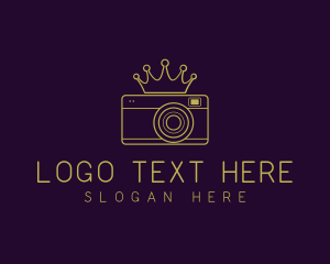 Expensive - Deluxe Crown Photography logo design