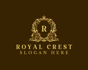 Premium Royal Crest logo design