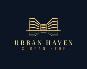 Luxury Realty Building logo design