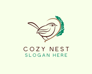 Robin Bird Aviary logo design