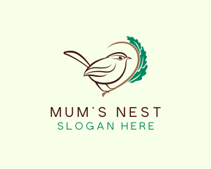 Robin Bird Aviary logo design