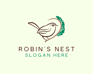 Robin - Robin Bird Aviary logo design