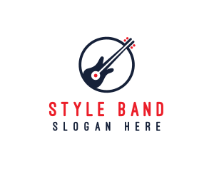 Guitar Music Studio logo design