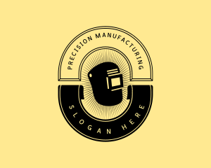 Manufacturing - Handyman Welding Helmet logo design