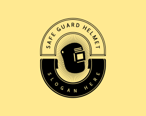 Helmet - Handyman Welding Helmet logo design