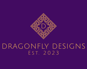 Intricate Relic Interior Design logo design