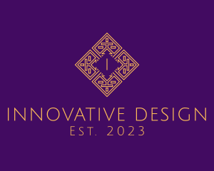 Intricate Relic Interior Design logo design