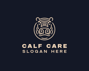Calf - Hippo Corporate Financing logo design
