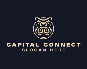 Hippo Corporate Financing logo design