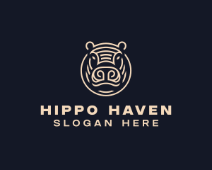 Hippo Corporate Financing logo design