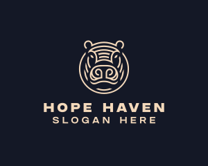 Hippo Corporate Financing logo design