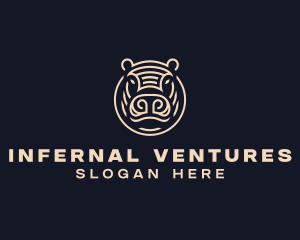 Hippo Corporate Financing logo design