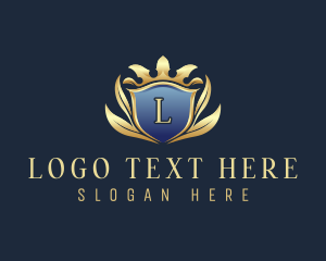Nsignia - Elegant Crown Crest logo design