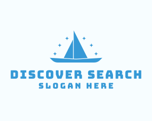 Star Sailboat Adventure logo design