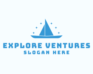 Discover - Star Sailboat Adventure logo design