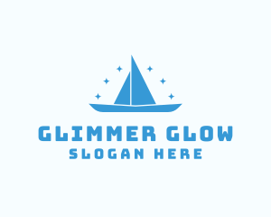 Shimmer - Star Sailboat Adventure logo design