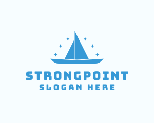 Ship - Star Sailboat Adventure logo design