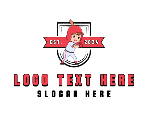 Training - Kid Baseball Training logo design