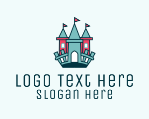 Amusement Park - Playroom Castle Circus logo design