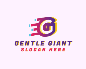 Speedy Motion Letter G logo design