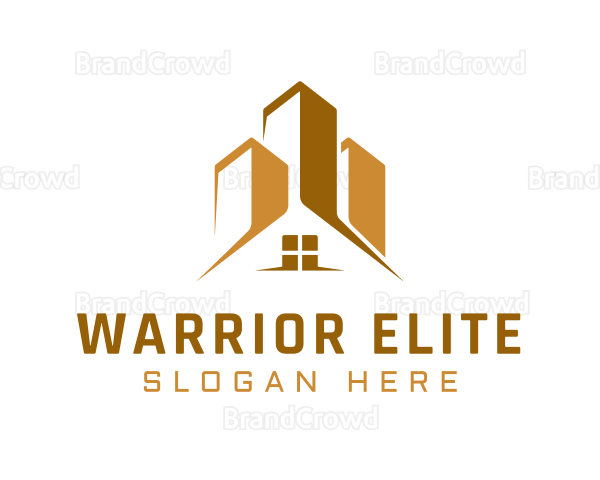 Gold House Building Logo