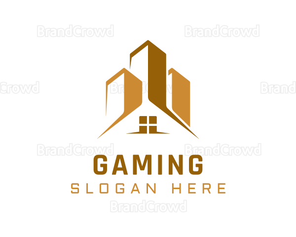 Gold House Building Logo