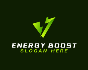 Power - Energy Power Arrow logo design
