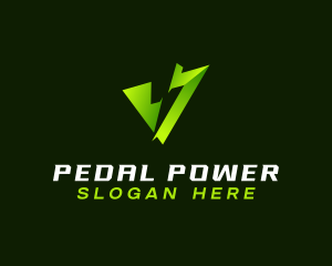 Energy Power Arrow logo design