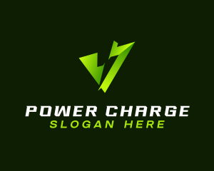 Energy Power Arrow logo design