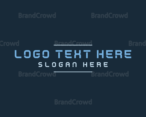 Blue Stencil Technology Logo | BrandCrowd Logo Maker