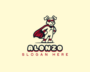 Superhero Canine Pet logo design