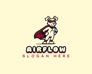 Superhero Canine Pet logo design