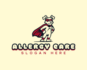 Superhero Canine Pet logo design