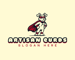 Superhero Canine Pet logo design