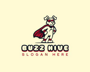 Superhero Canine Pet logo design