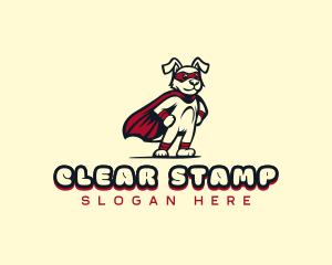 Superhero Canine Pet logo design