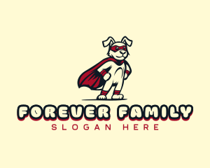 Adoption - Superhero Canine Pet logo design