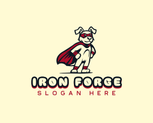 Superhero Canine Pet logo design