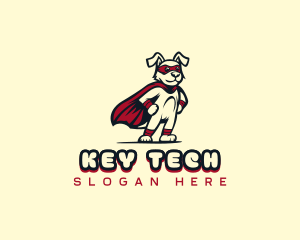 Superhero Canine Pet logo design