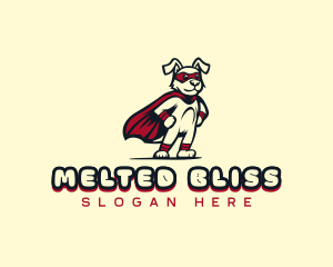 Superhero Canine Pet logo design