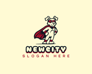 Superhero Canine Pet logo design