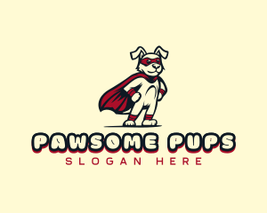 Superhero Canine Pet logo design